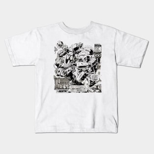 Charlie vs Tyranno-Mek Kids T-Shirt